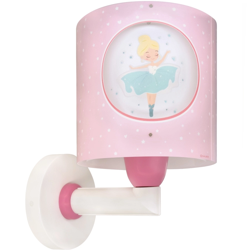 Wandleuchte Princess Dance Pinkes Leuchten im Dunkeln Dalber 8420406609195