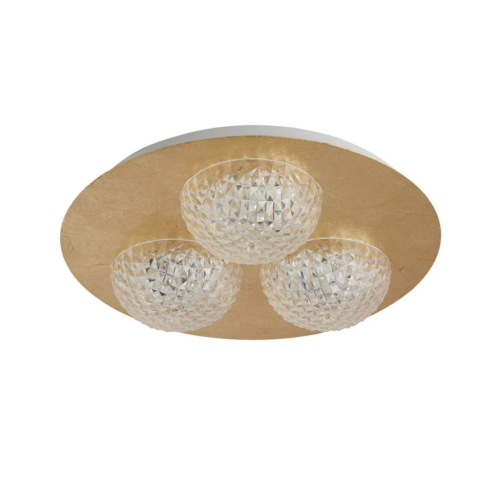 Deckenleuchte Celestia 3-Licht-Gold Searchlight 5053423168203