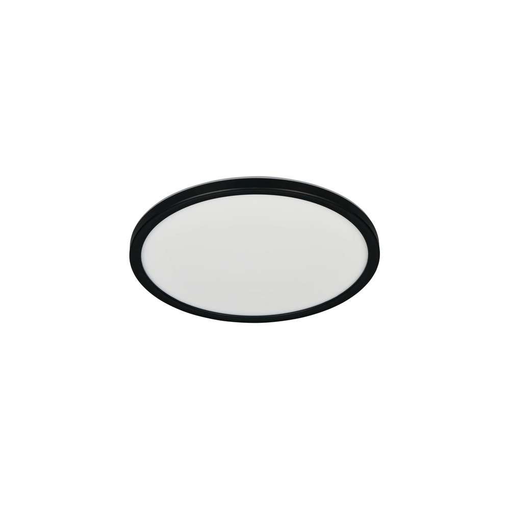 Runde Deckenlampe Emra schwarz Ø 29 cm Trio 4017807704143