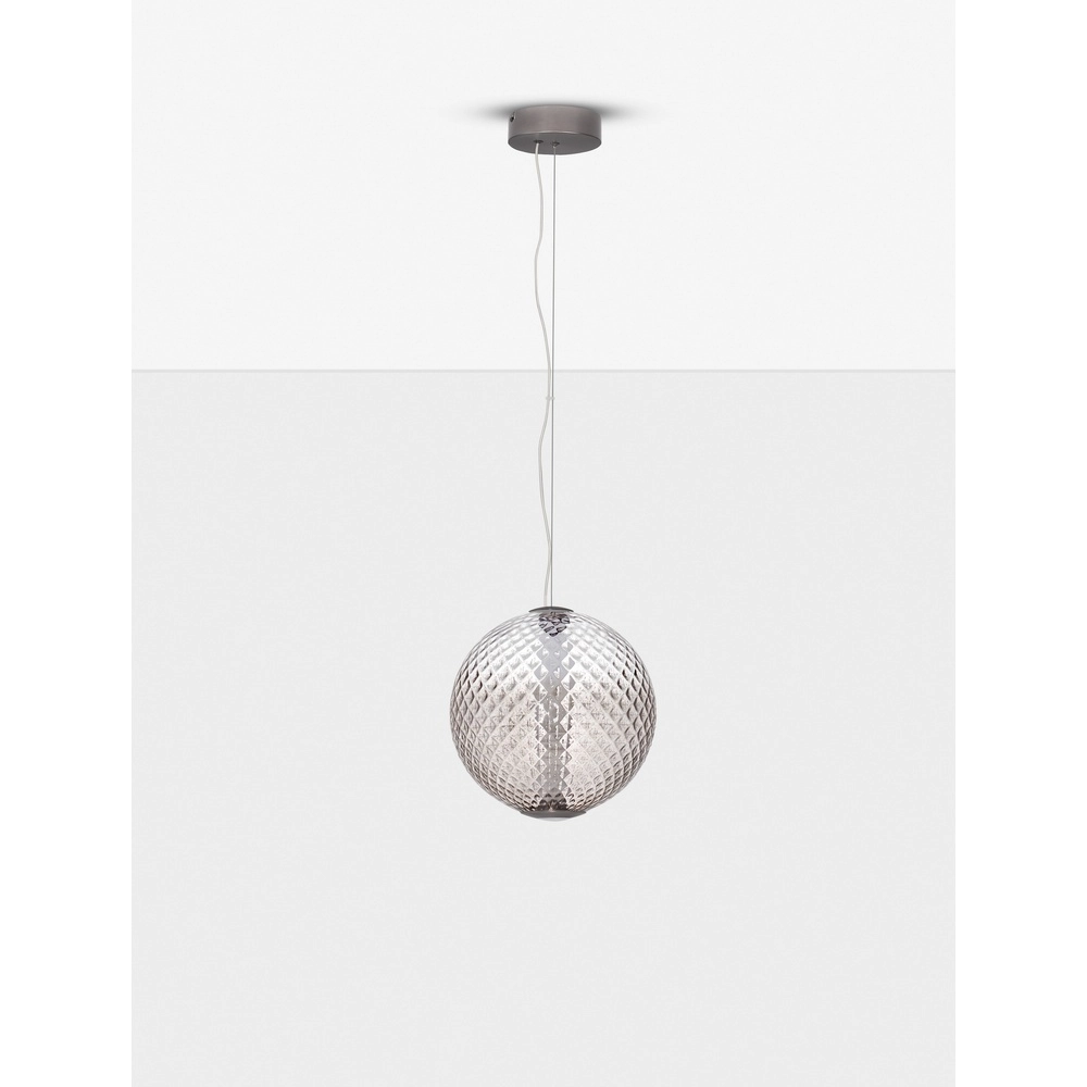Pendelleuchte Aora Konvexes Braunglas Lyora 5212017483812