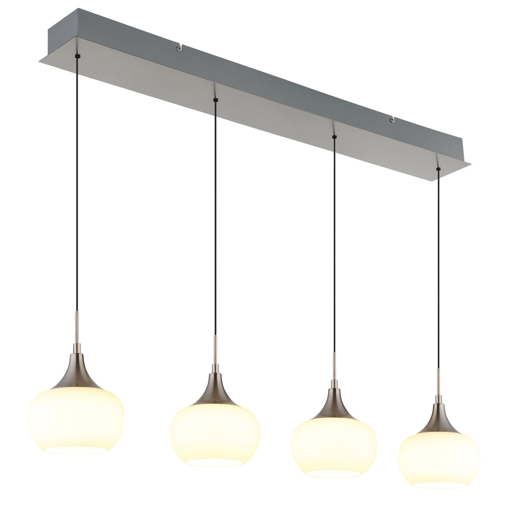 Design-Pendellampe Lui 4-Light-Nickel