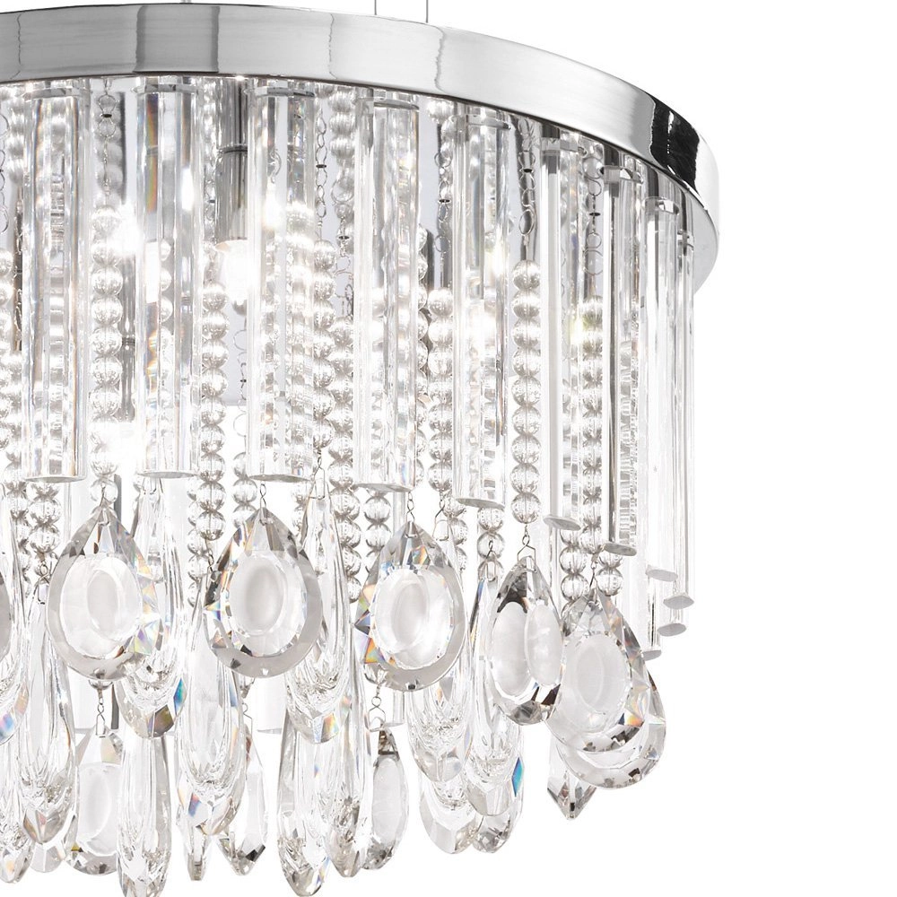 Pendelleuchte Calaonda 50 cm 7 Lichter mit Kristall Stars of Light 9002759934255