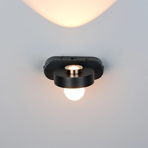 Wandlampe Arpino Schwarz 15 cm Trio 4017807683639