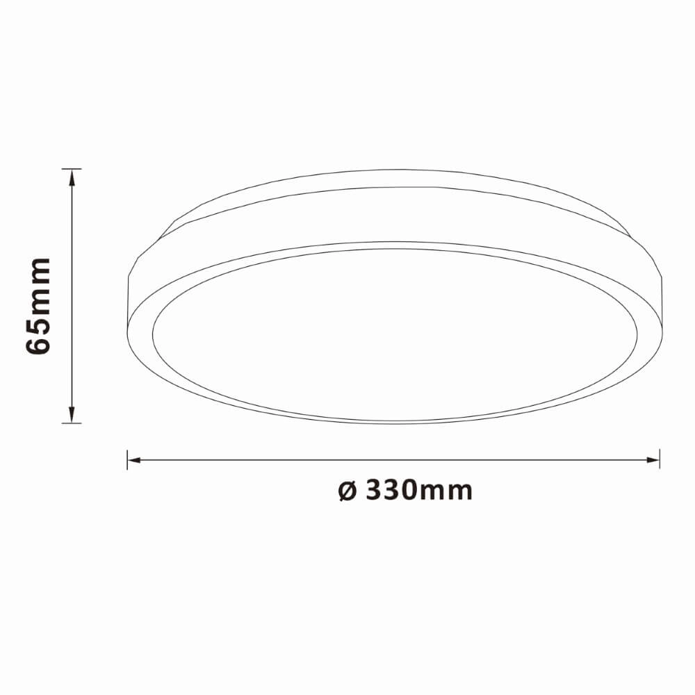 Deckenleuchte aus Nickel Livius mit weiß Ø 33cm Brilliant 4004353426476