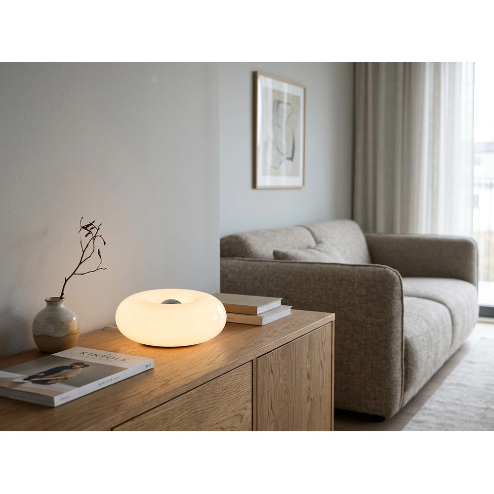 Design-Tischlampe Basile Weiß Eglo 9008606404834