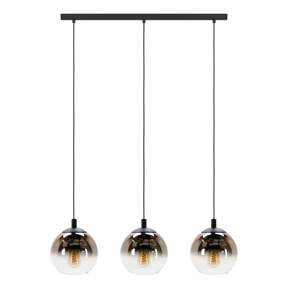 Pendelleuchte Ariscani 1 3-flammig schwarz Eglo 9008606358052