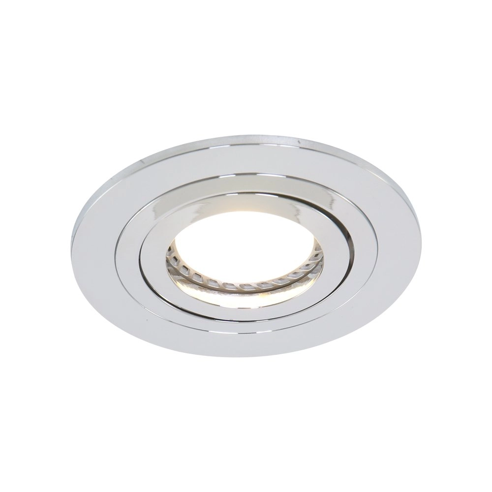 Einbaustrahler Round 10 cm metallic-grau