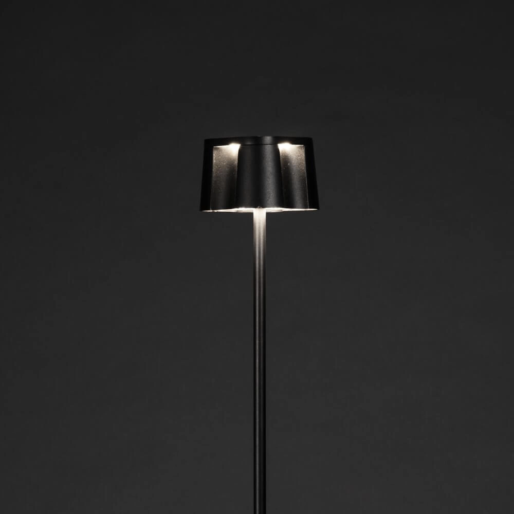 Schwarze Stehlampe Nice für draußen KonstSmide 7318307831757