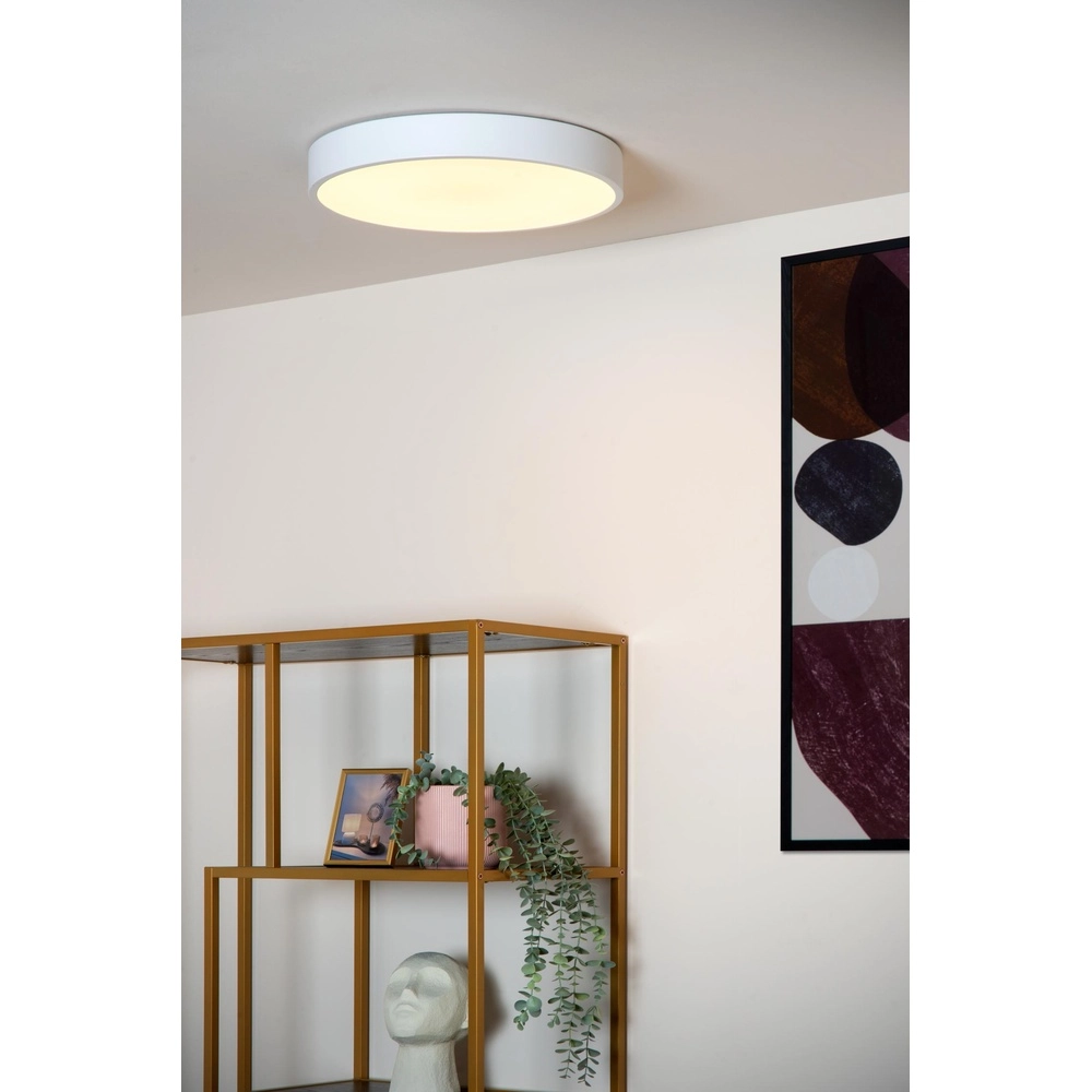 Deckenlicht Unar Ø 39,5 cm - 2700K - weiß Lucide 5411212792037