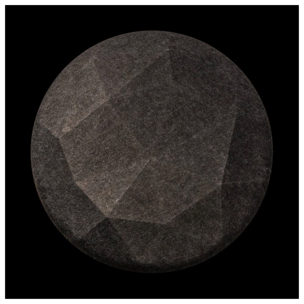Kapuze aus Filz Mana Ø 60cm - grau SLV 4024163248136