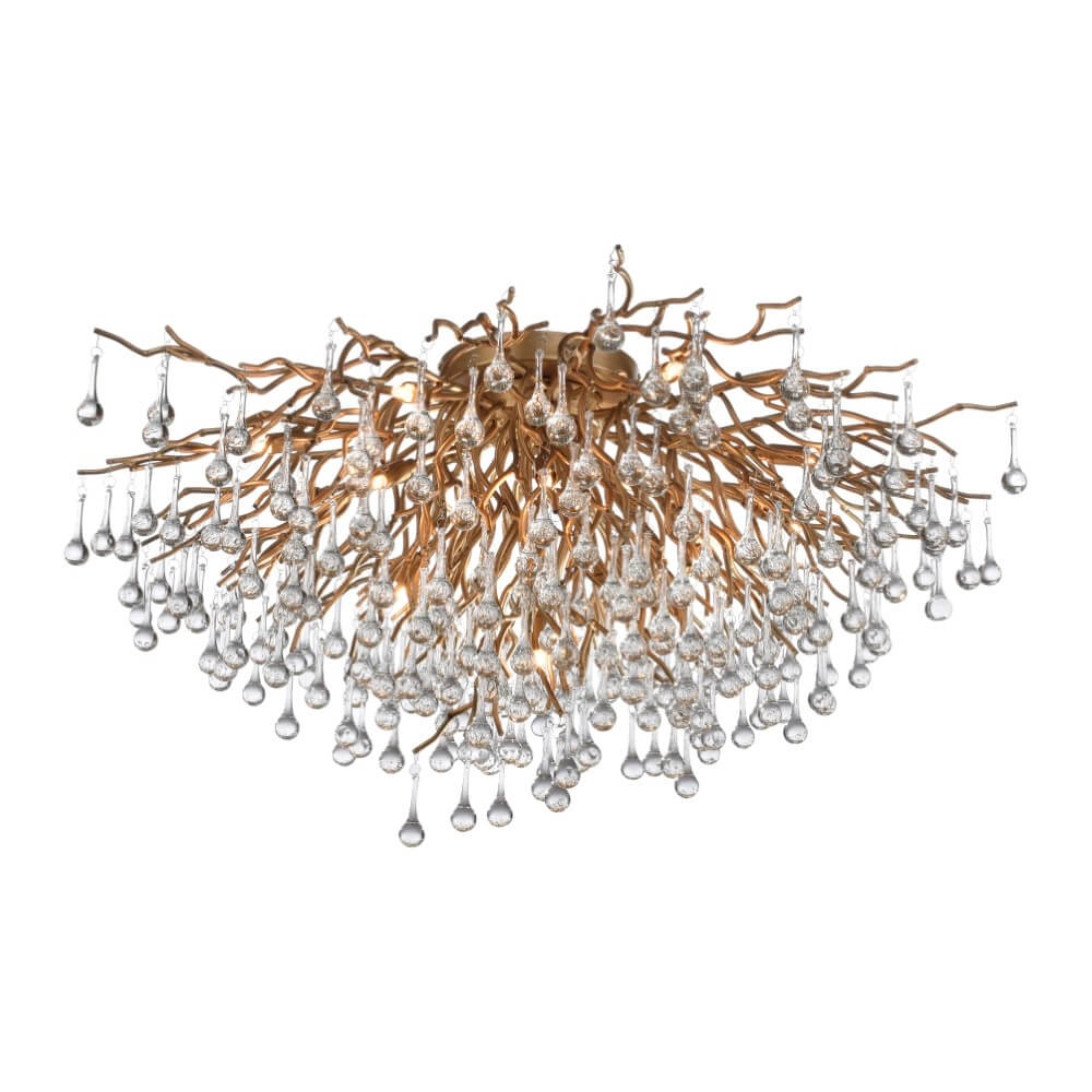 Kronleuchter Icicle Messing 100cm Paul Neuhaus 4012248352106