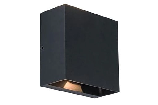 Schwarze Wandlampe Gemini Beams Design