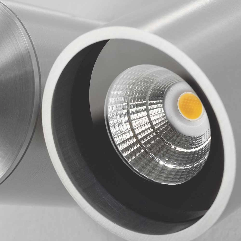 LED Wandscheinwerfer Mayen Metallgrau Artdelight 8719831731541