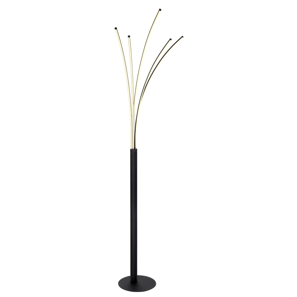 Moderne Stehlampe Bizzy Verstellbar für Schwarzlichtfarben Globo 9007371440276