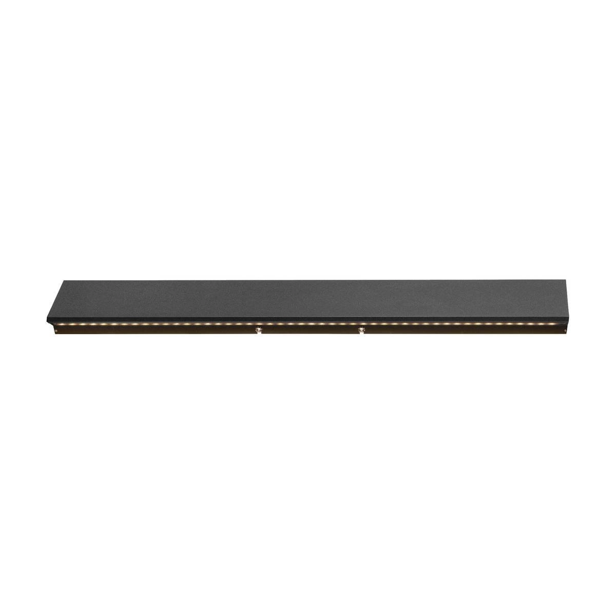 Längliche Wandleuchte Direto 60cm schwarz SLV 4024163248907