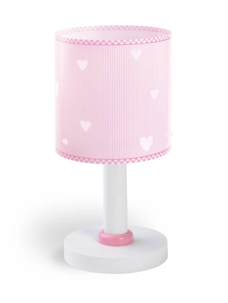 Kinderzimmer-Tischlampe Sweet Dreams zartes Rosa