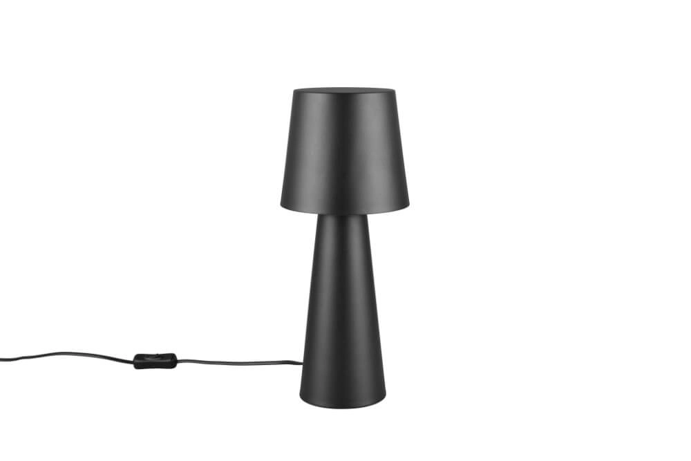 Nachttischlampe Nubian Schwarz Trio 4017807616132