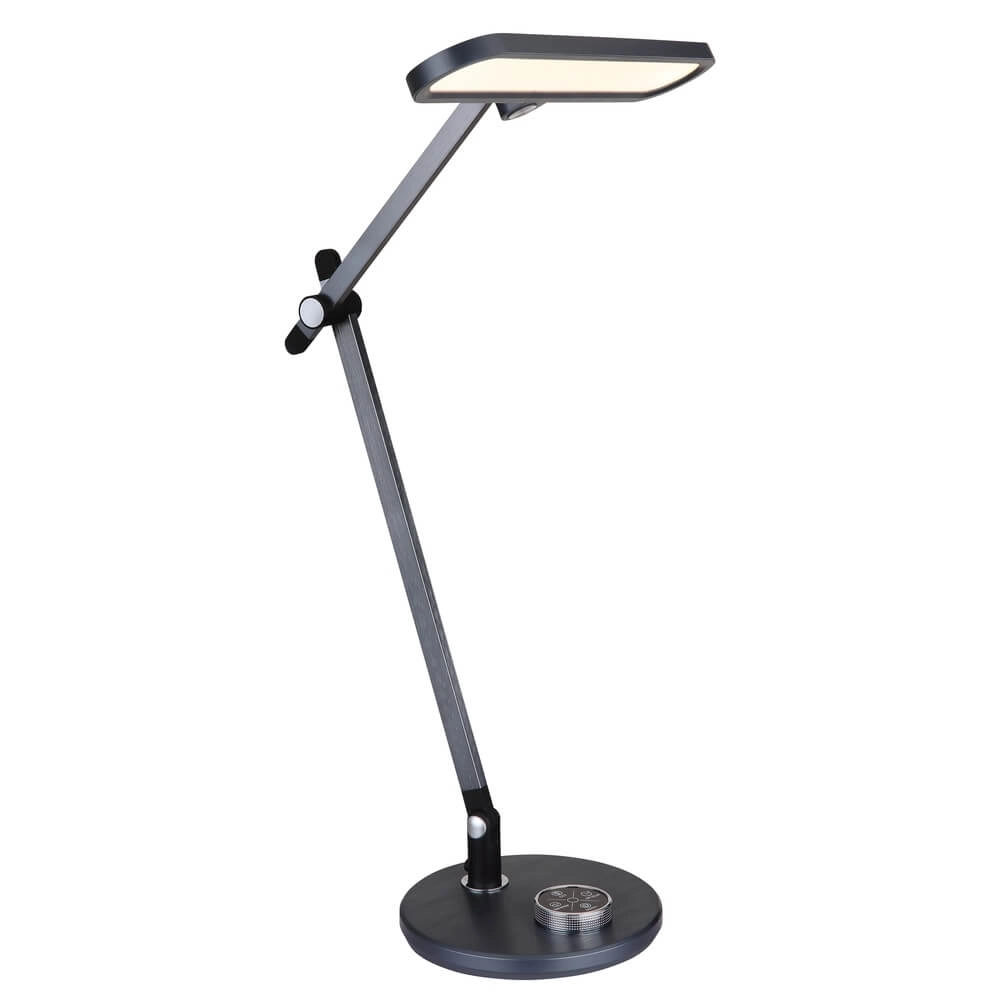 Schreibtischlampe Berletta grau Globo 9007371452644
