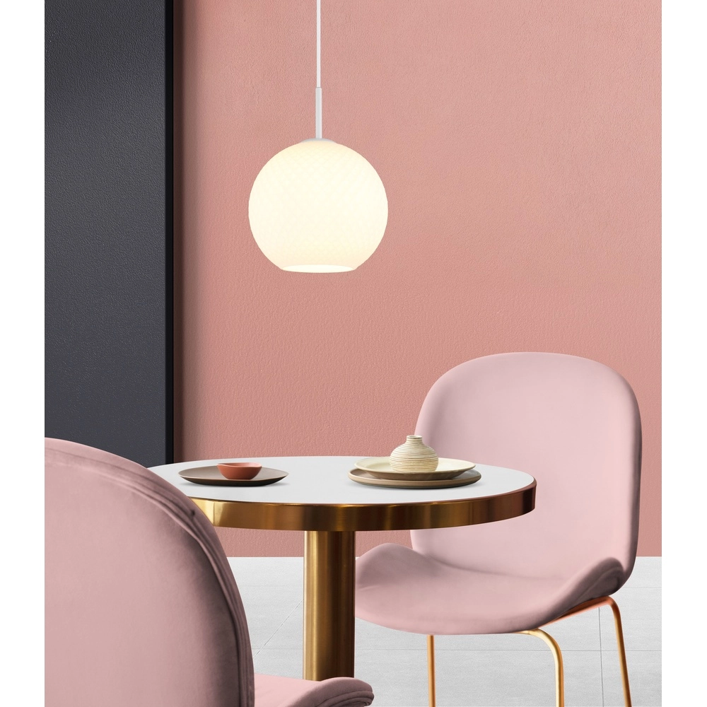 Desing-Pendellampe Andre Weiß Globo 9007371580460