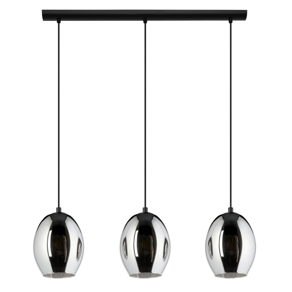 3-Licht Pendellampe Cadaques Schwarz Eglo 4046806207034