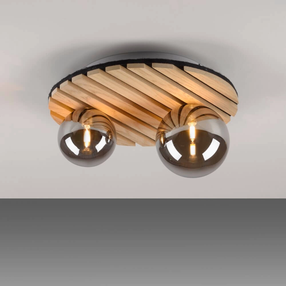 Deckenleuchte aus Holz Green Stika um Just Light 4043689004231