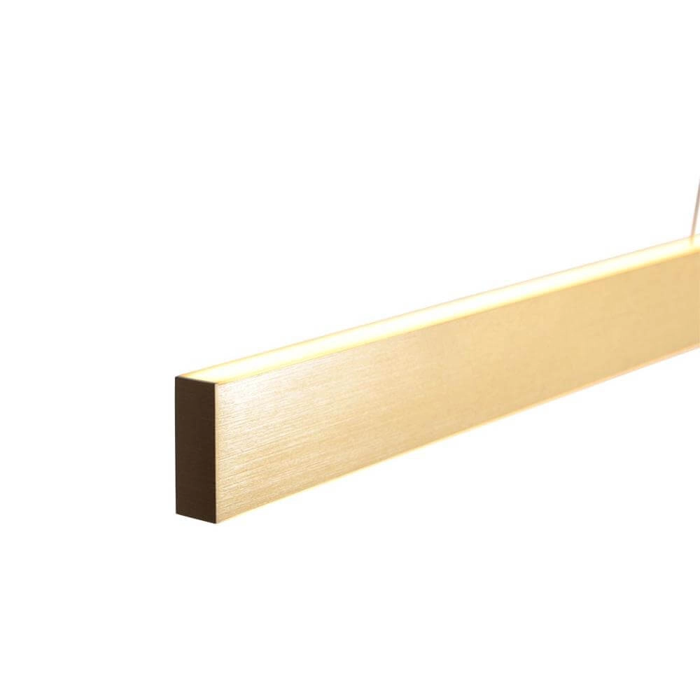 Design-Pendelleuchte BrightLine 120cm gold Steinhauer 8712746178180