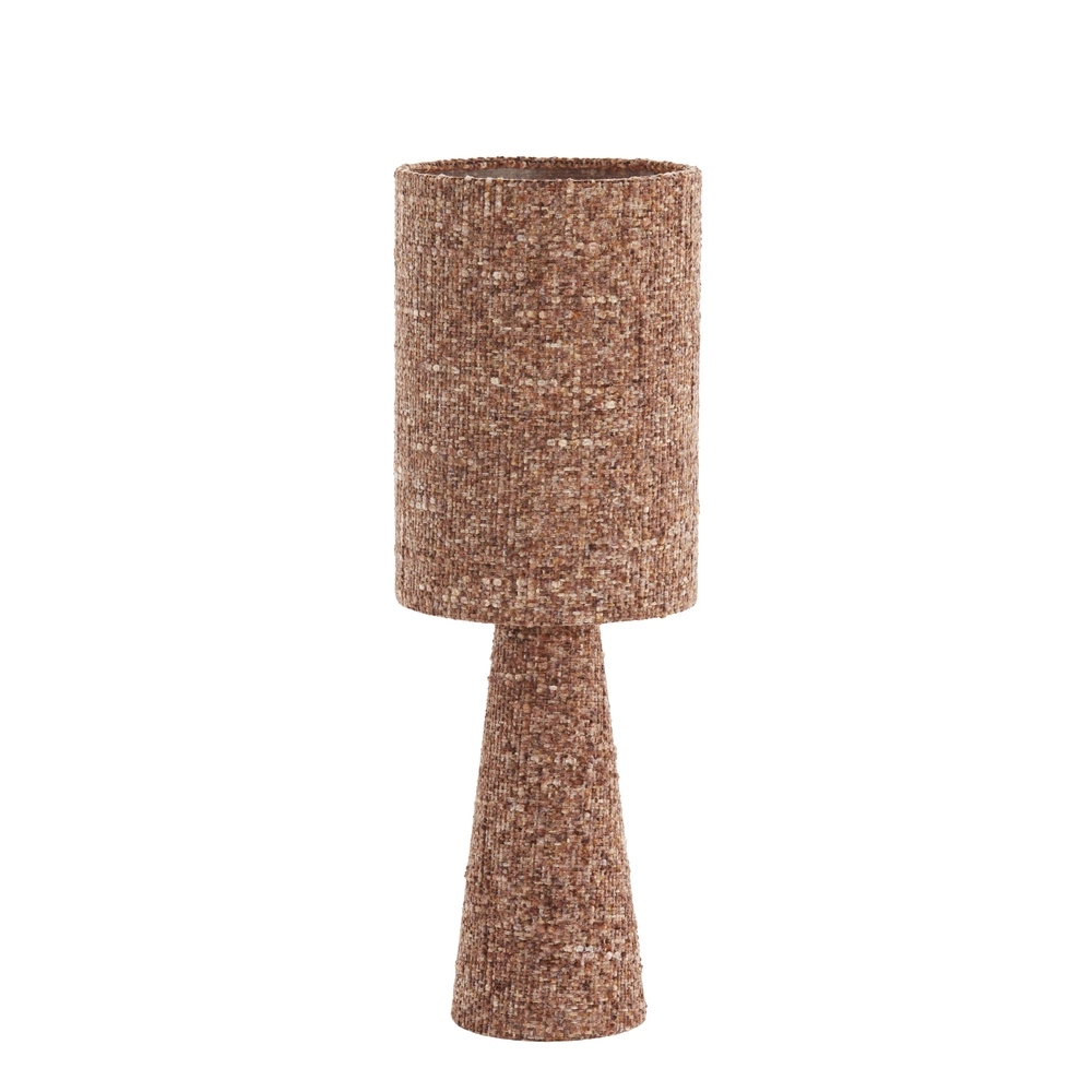 Boucle-Tischlampe Micky 58 cm – Burgunder Light & Living 8717807834197