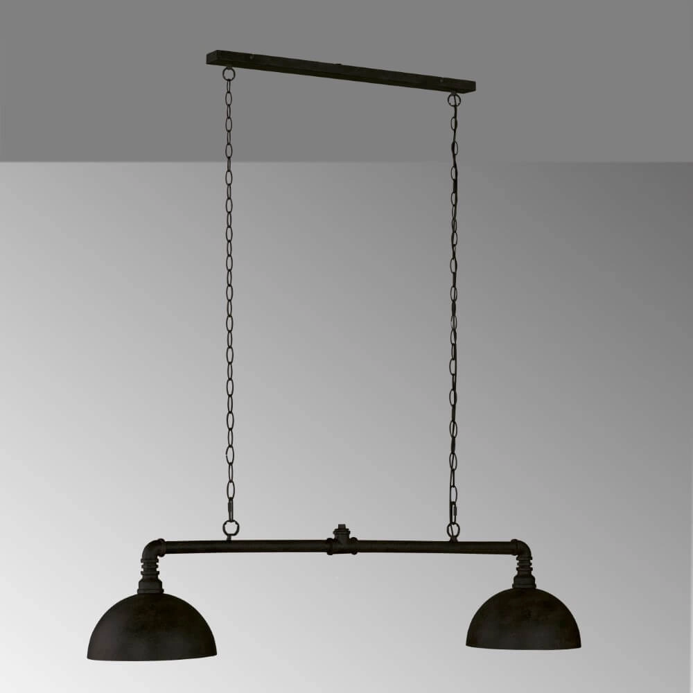 Industrielle Hängelampe Leitung 2-flammig Fischer & Honsel 4003694606479