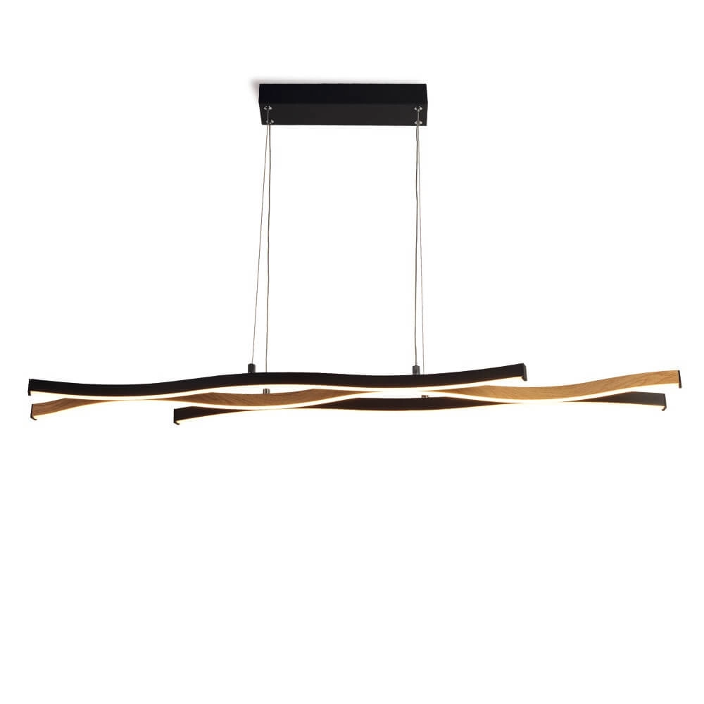 Schlanke LED-Hängelampe Bloom