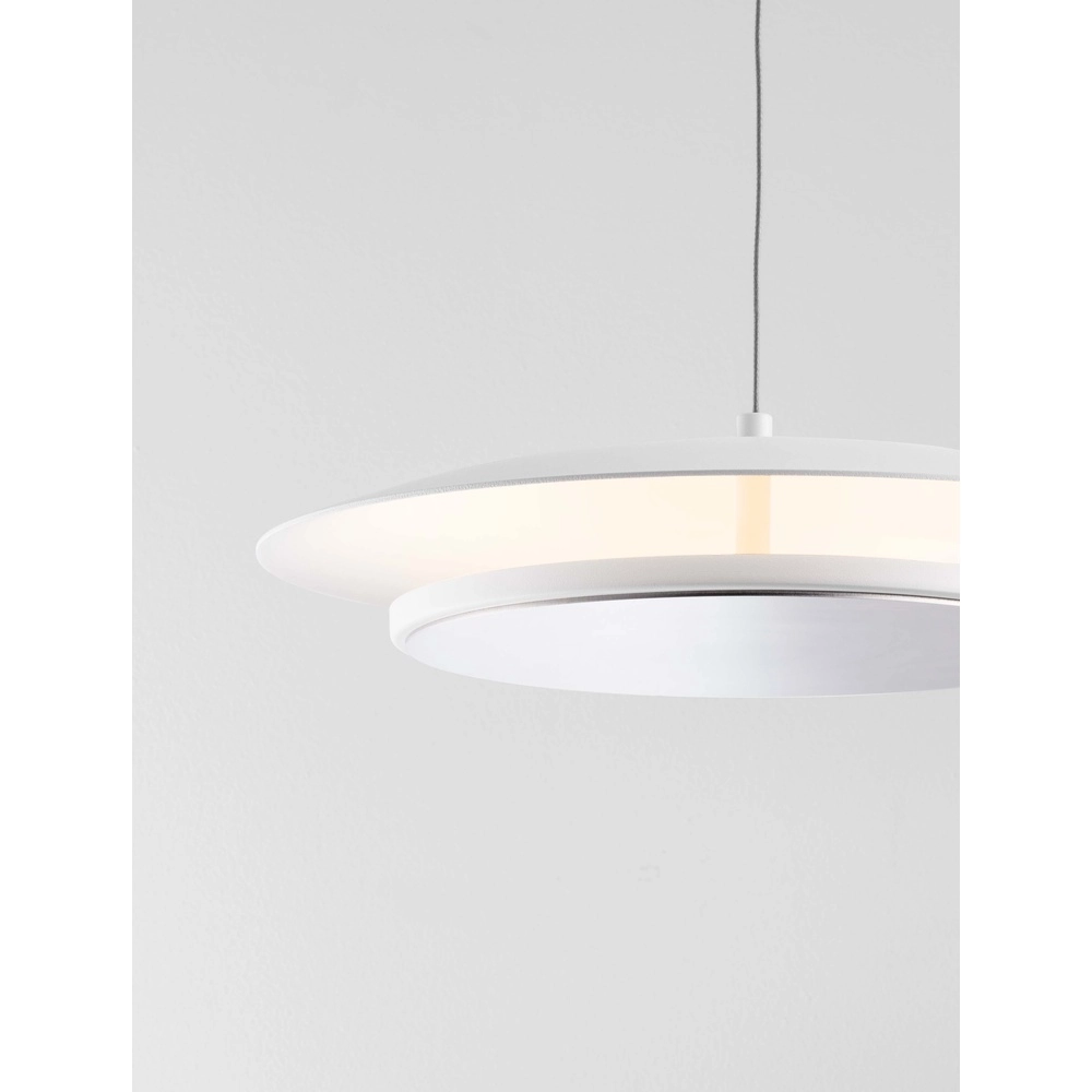 Design-Pendelleuchte Olos weiß Ø 35cm Lyora 5212017456991
