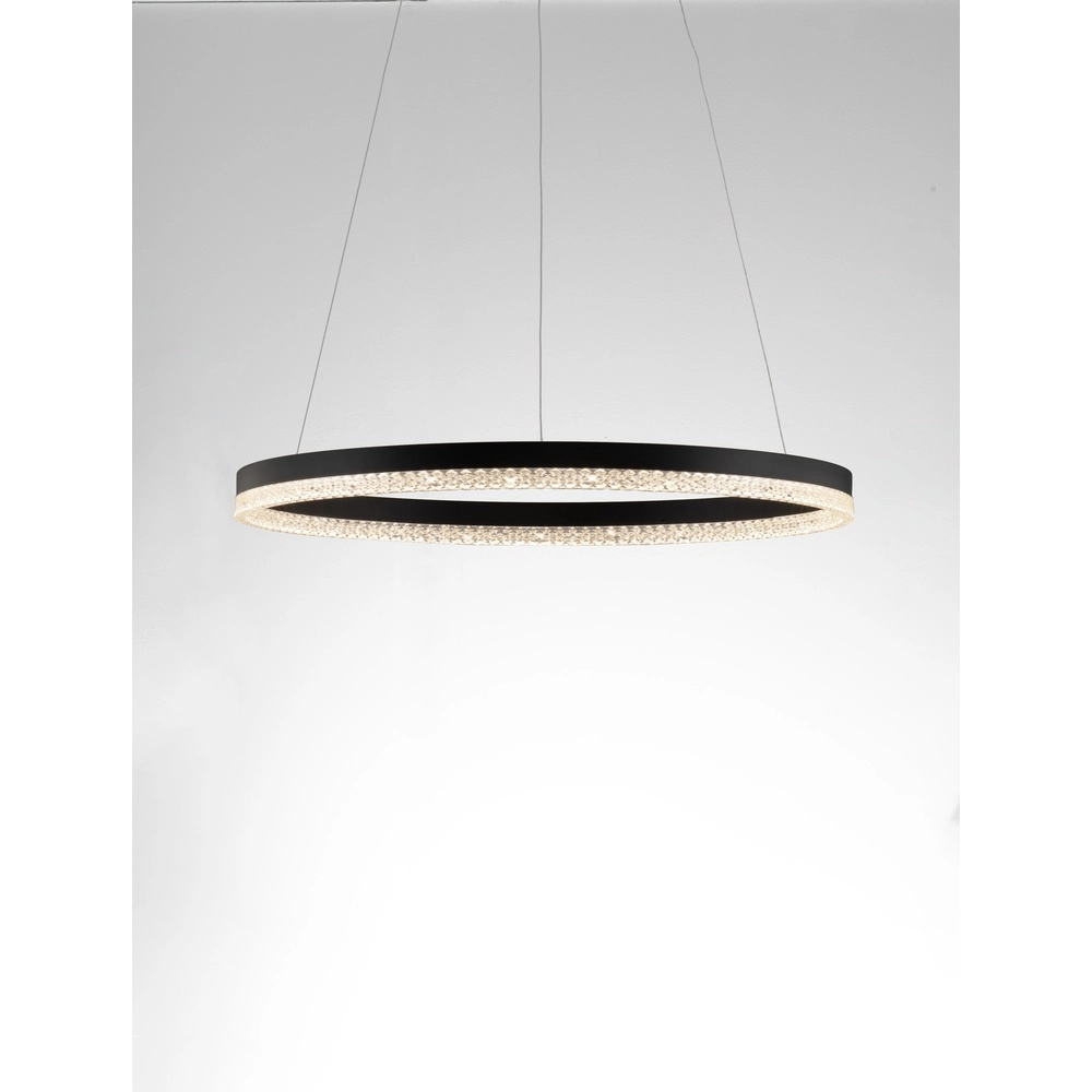 Pendelleuchte Adria schwarz Ø 60cm Lyora 5212017443786