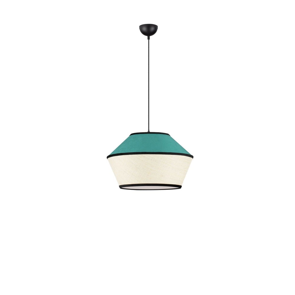 Pendellampe Veliss Weiß mit Blau Lyora 5212017493842
