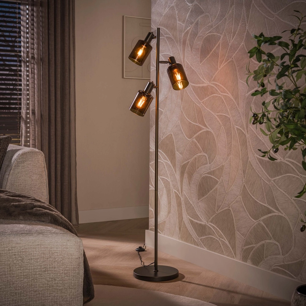 Stehlampe Sepiora Sienna Brown 3-Lights