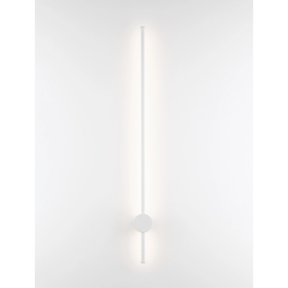 Design-Wandleuchte Ridge weiß 97cm