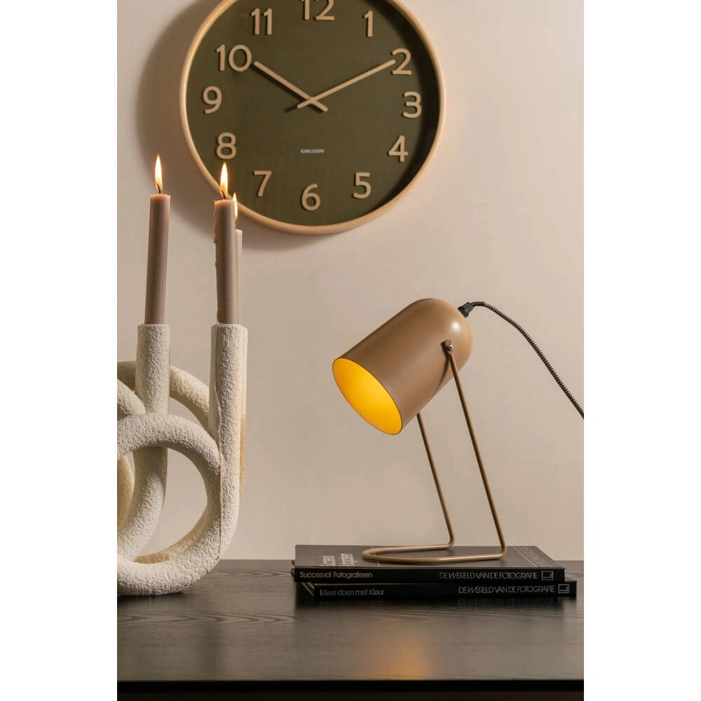 Wanduhr Pure holz grün - Ø 40cm Karlsson 8714302710209
