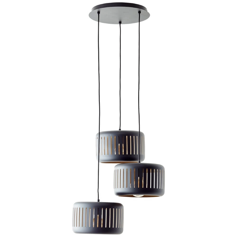 Vide-Hängelampe Tyas schwarz Ø 52cm Brilliant 4004353411489