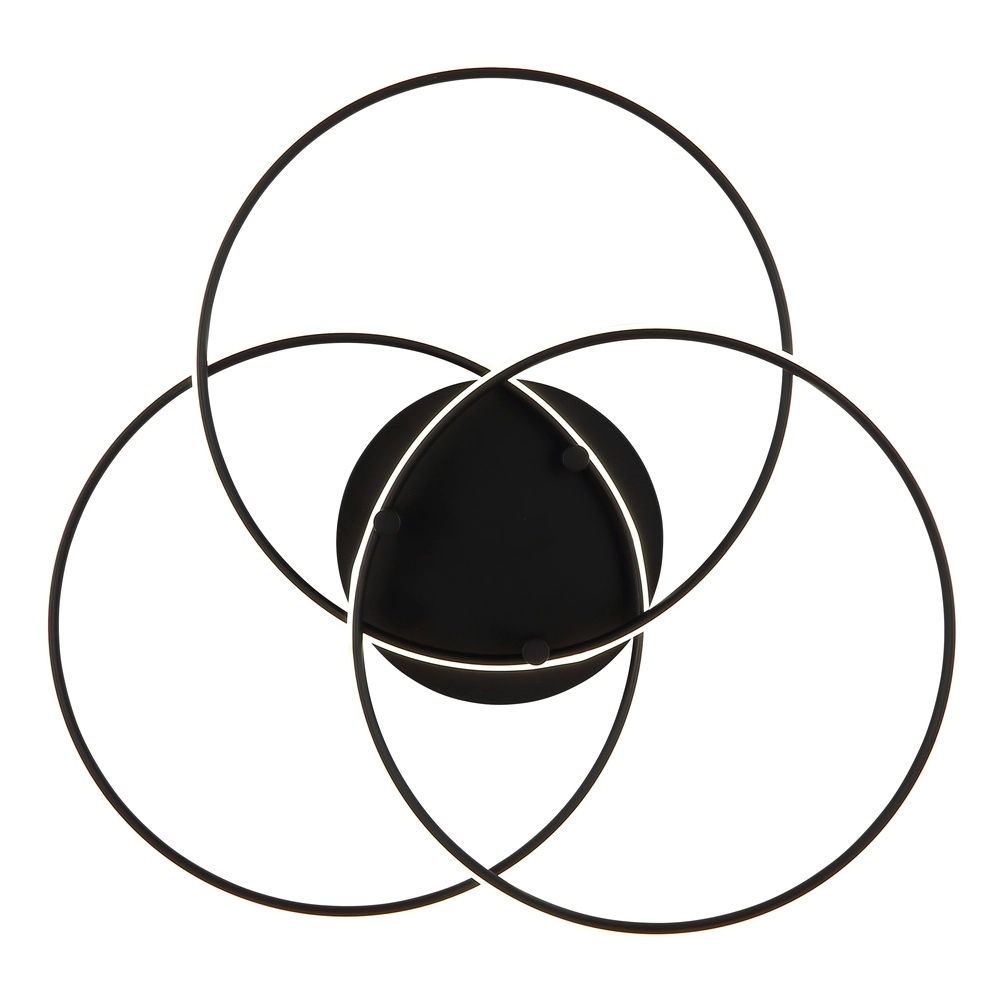 Design-Deckenlampe Kombos Schwarz Globo 9007371531479