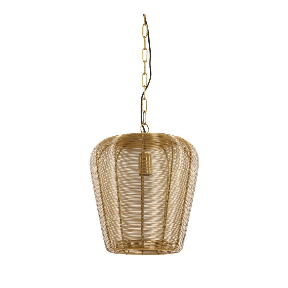 Goldene Pendellampe Adeta Ø 31cm Light & Living 8717807601041