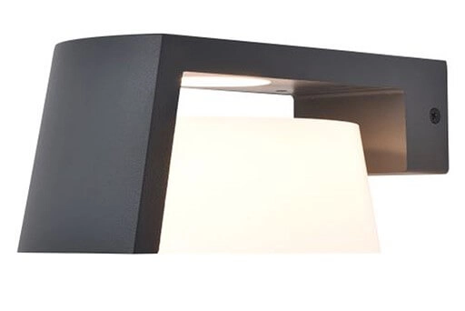 Anthracite wall lamp Moon design Lutec 6939412014821