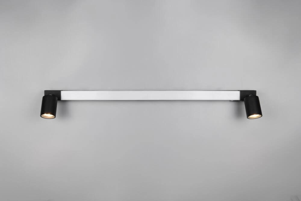 Spiegellampe Enrico 90cm - schwarz Trio 4017807615654