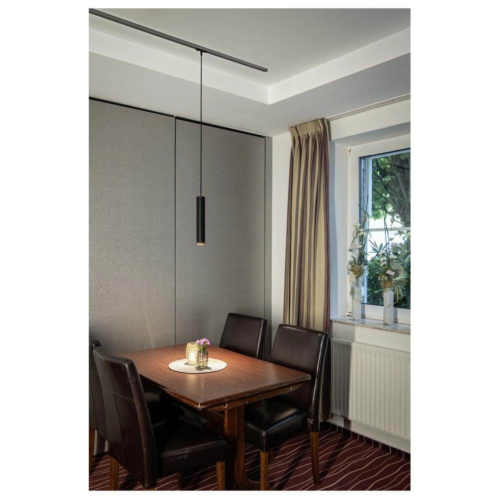 Pendelleuchte fÃ¼r Schiene Grip! L Schwarz 1-phasig SLV 4024163295796