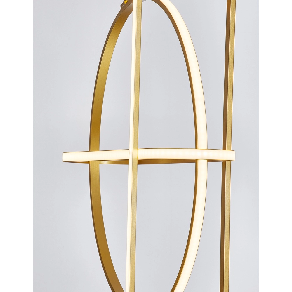 Design-Pendelleuchte Arte Goldene Runde Lyora 5212017426055