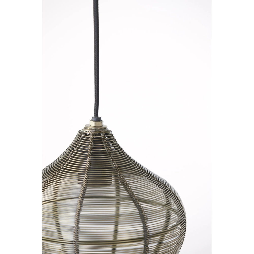 Pendellampe Alvaro Bronze Ø 27 cm Light & Living 8717807634094