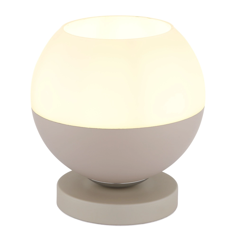 Tischlampe Ragusa sandbraun