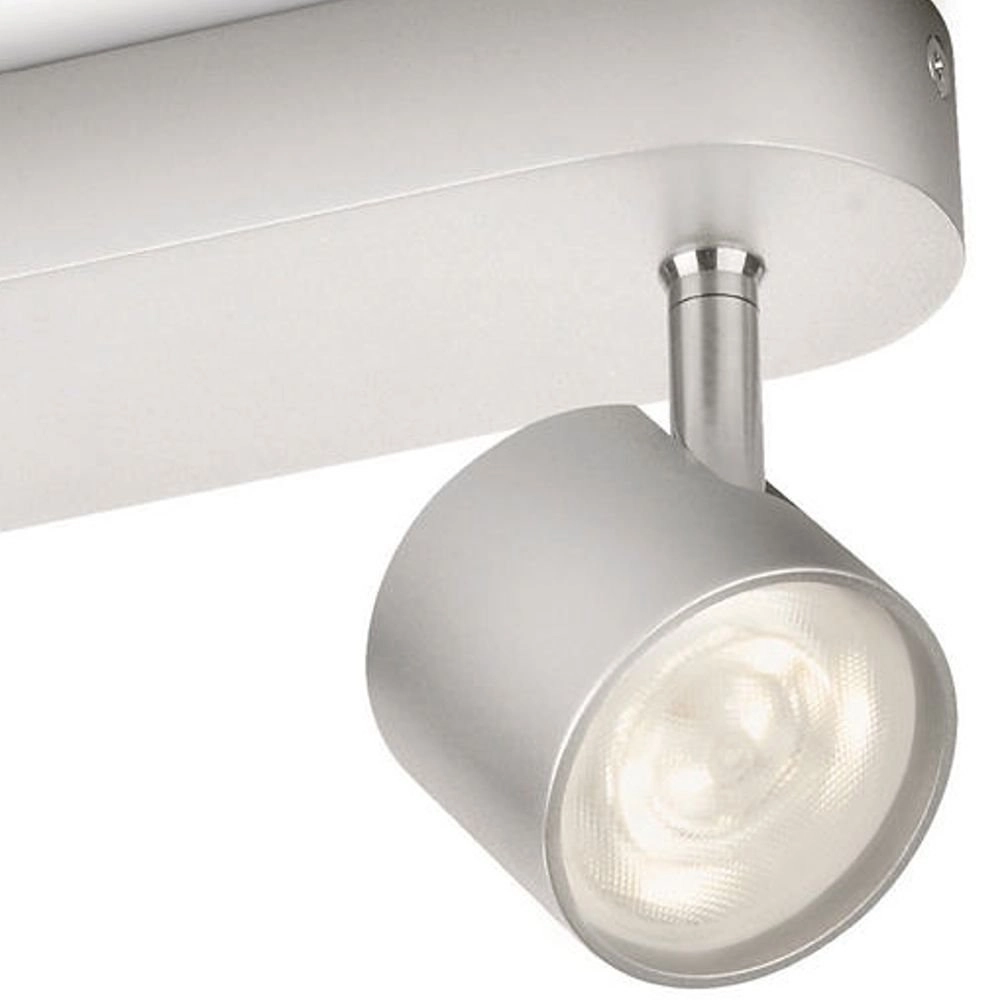 LED-Deckenstrahler My Living Star 2-leichter Metallgrau Philips 8718291444879