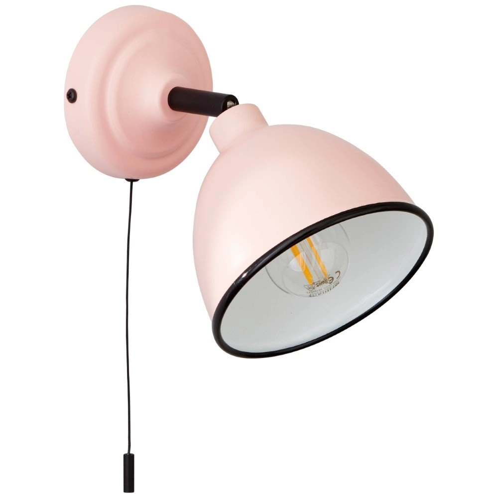 Wandlampe Telio Pastellrosa Brilliant 4004353355370