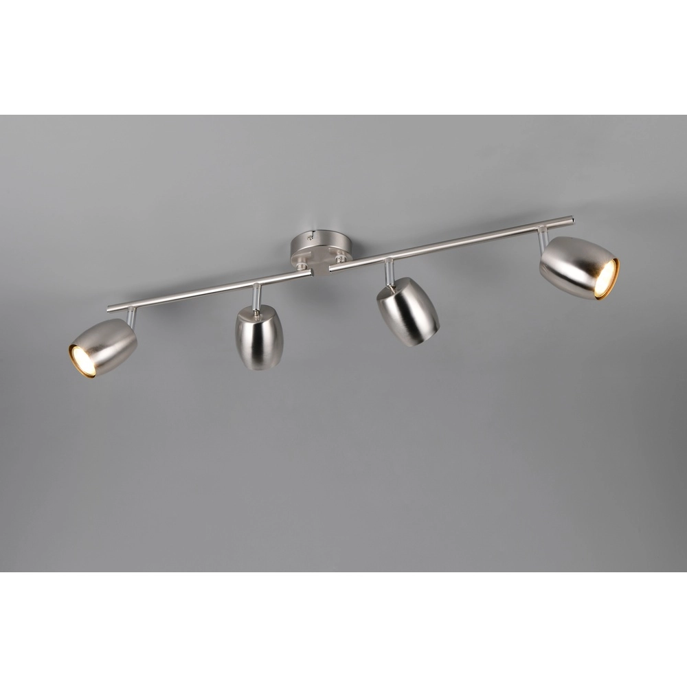 Deckenlampe Nancy 4-flammiges Nickel Trio 4017807657029