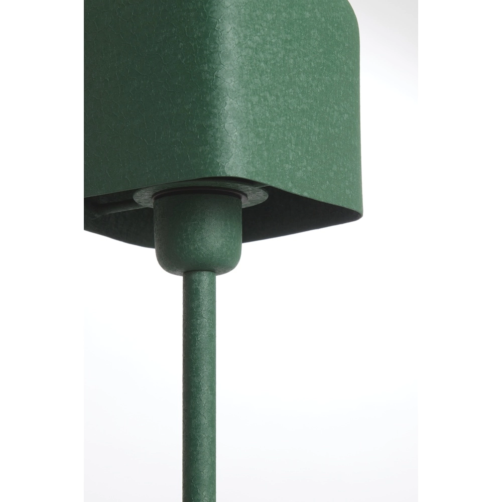 Nachttischlampe Elenie 13x13 cm – matt dunkelgrün Light & Living 8717807818678
