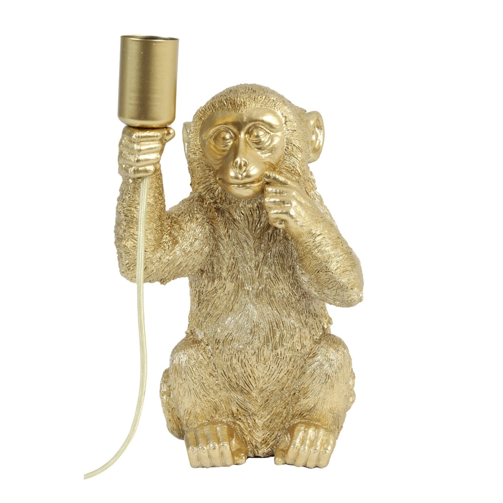 Tischlampenaffe Monkey Gold