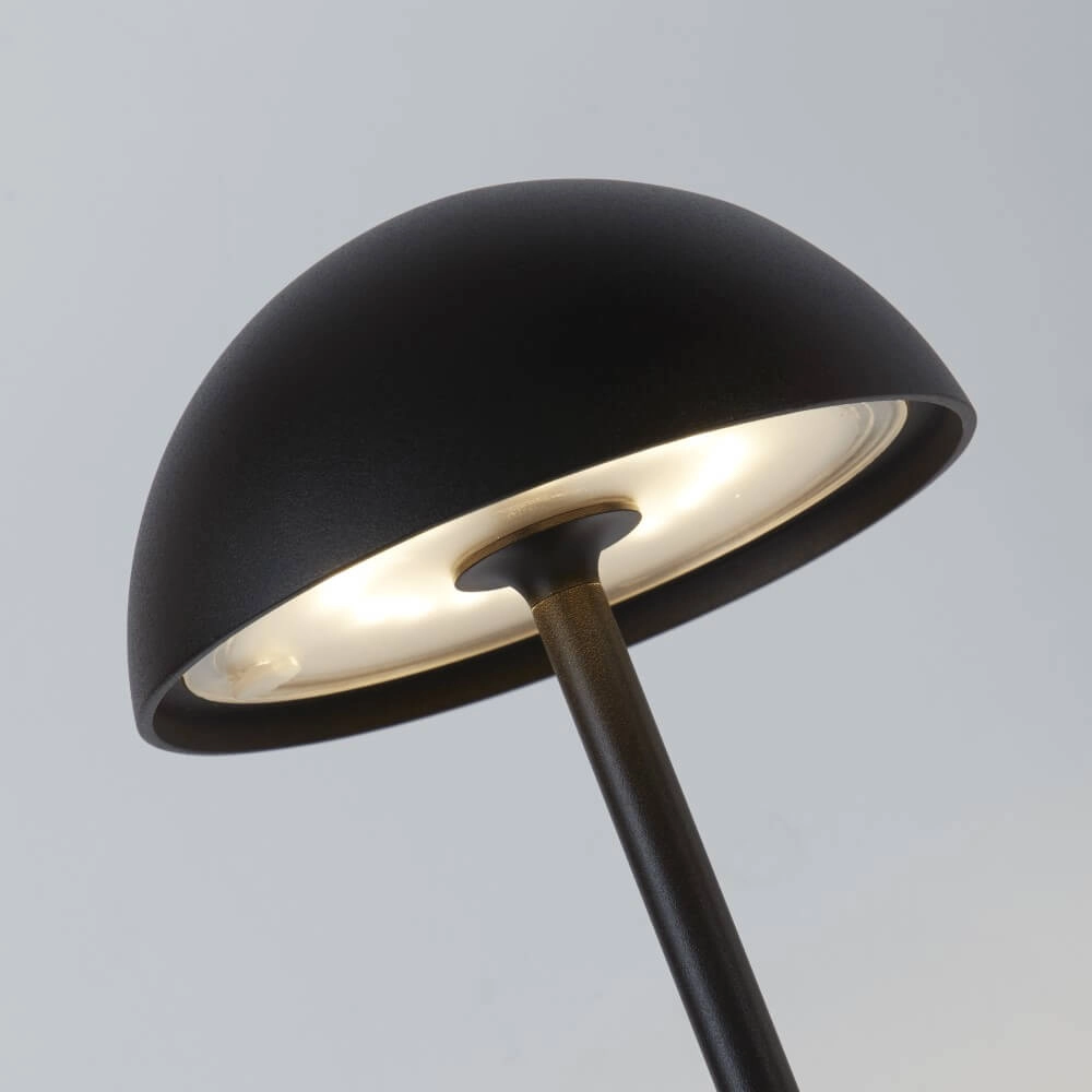 Kabellose Tischleuchte Portabello Schwarz Searchlight 5053423230436